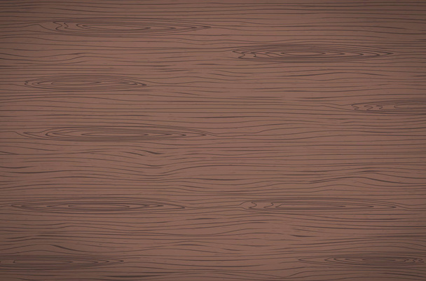 Dark brown wooden cutting, chopping board, table or floor surface. Wood texture. - Vector, Image
