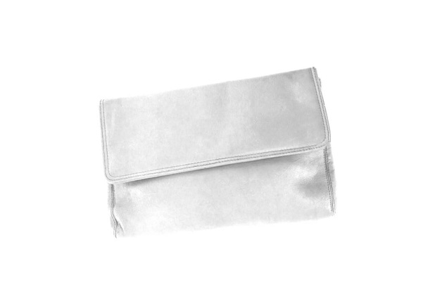 saco de embreagem elegante colorido isolado no fundo branco
 - Foto, Imagem