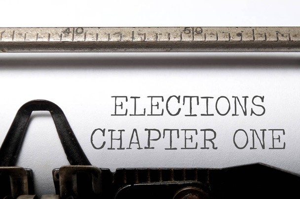Elections chapter one - Photo, Image