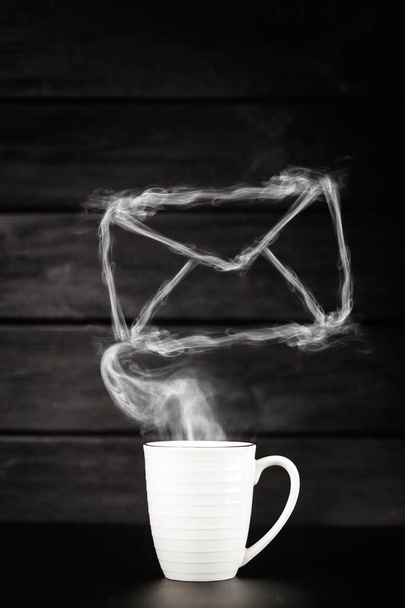 Taza de café blanco - Foto, imagen