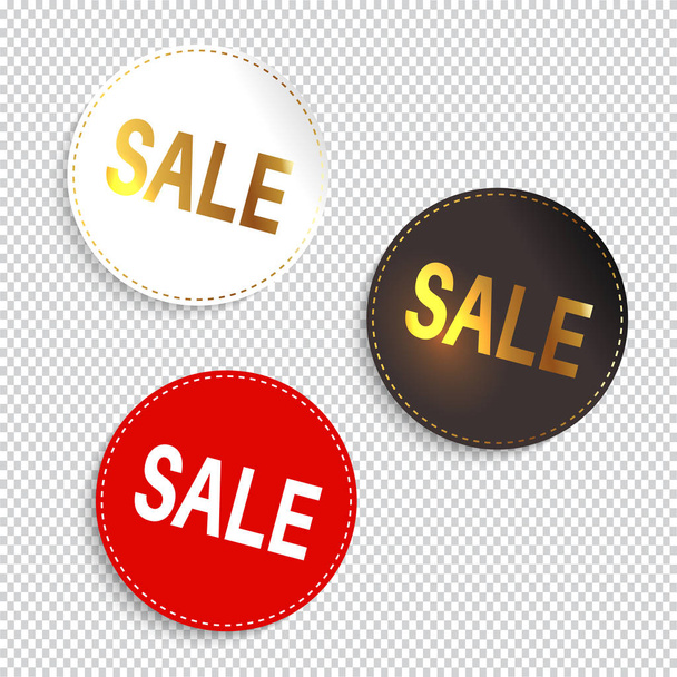 SALE banners. Vector illustration. - Vector, Image