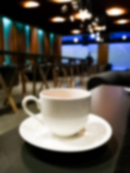 Café interior. Fondo borroso
 - Foto, imagen