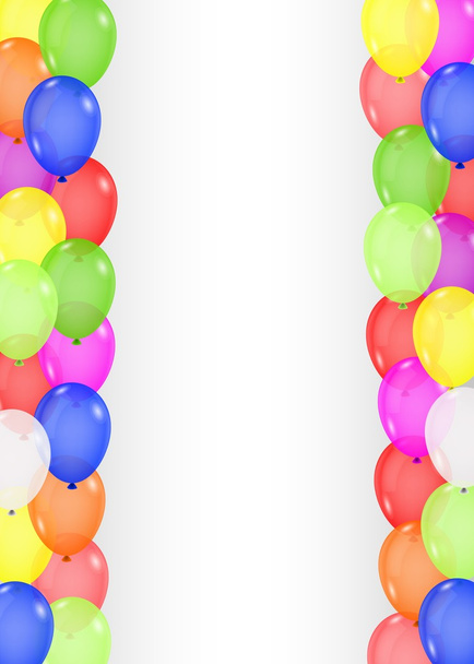 πολύχρωμο μπαλόνι φόντο - Διάνυσμα, εικόνα