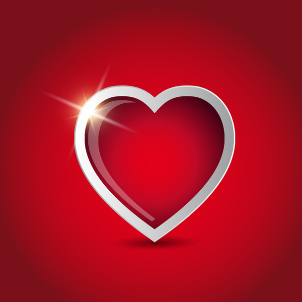Heart icon - Vector, Image