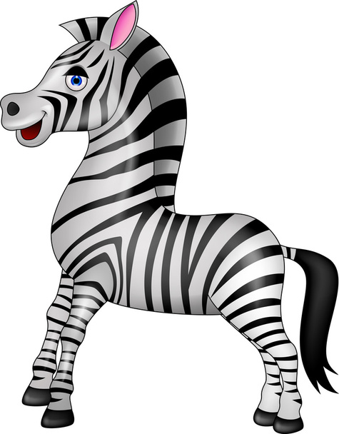 Dessin animé Zebra
 - Vecteur, image