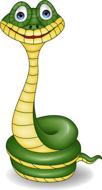 kreslené vtipné had - Vektor, obrázek