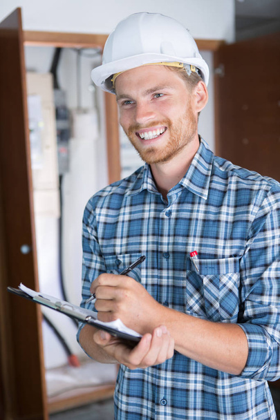 young handsome construction manager - 写真・画像