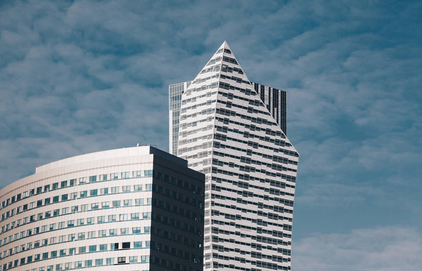Warsaw Capital of Poland - Modern skyscrapers - finance and economy new business - Foto, immagini