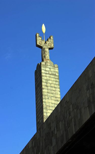  Pomnik radzieckich Armenia. - Zdjęcie, obraz