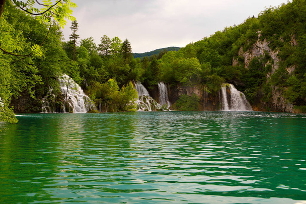 Parc national des lacs de Plitvice en Croatie - Photo, image