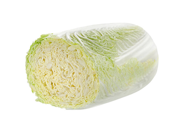 Chinese cabbage on white - Photo, Image