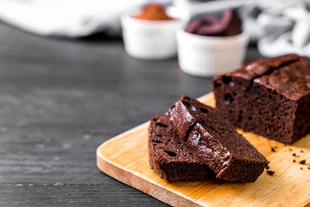 chocolate brownie cake - Foto, Imagen