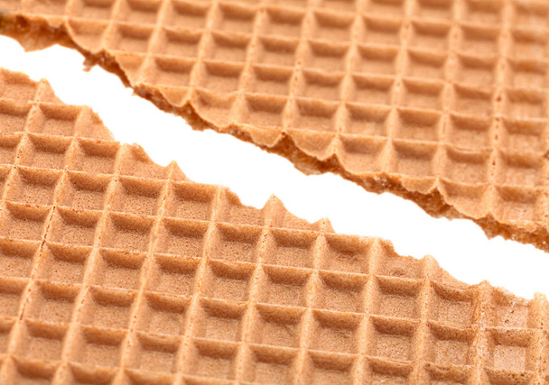 Brown wafer background - Photo, Image