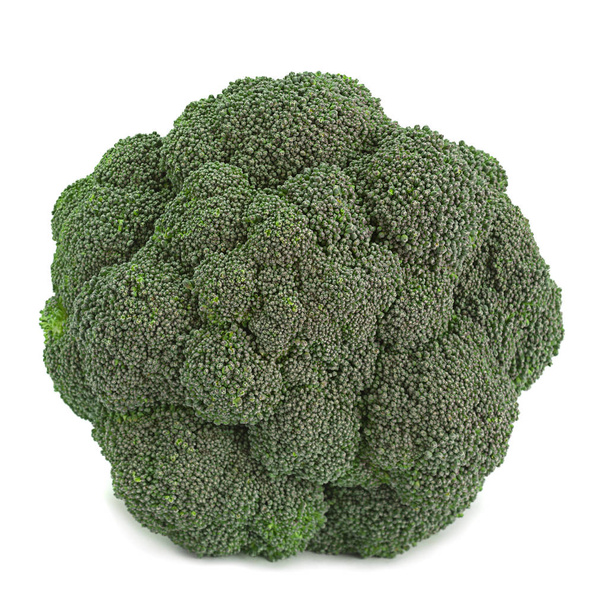 Col de brócoli sobre blanco
 - Foto, imagen