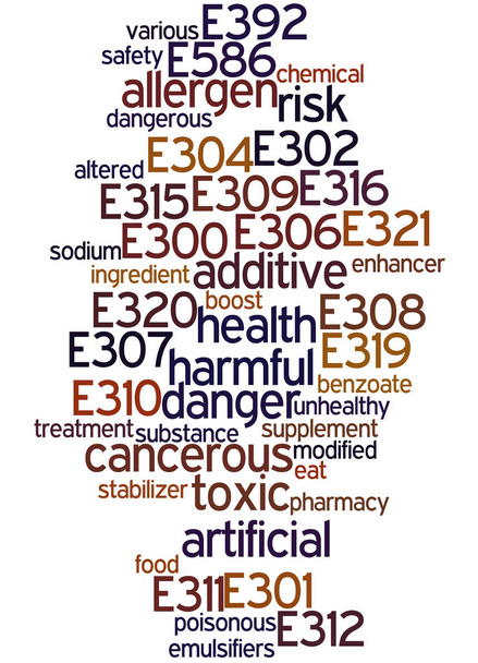 Antioxidants word cloud concept 2 - Photo, Image