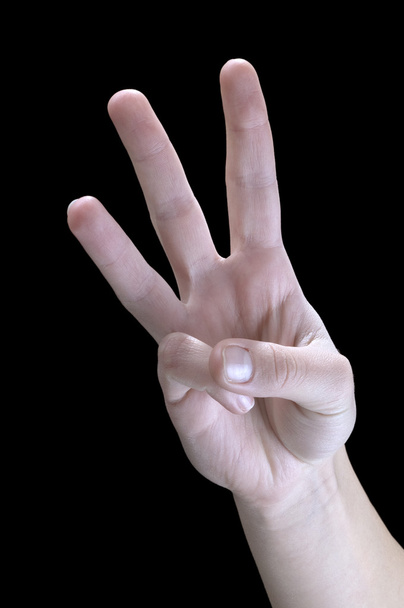 Gestures, hands, three - Foto, imagen