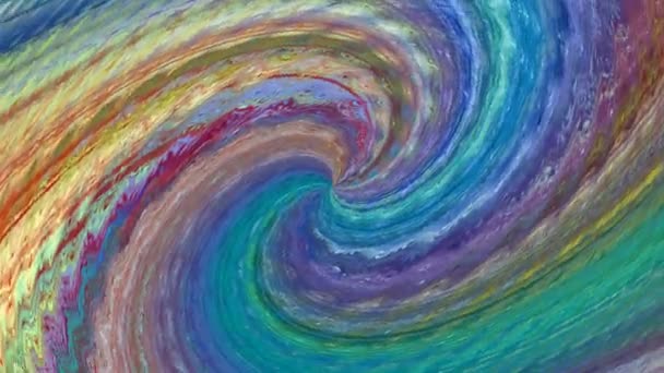 Abstract twirl blur, smooth rotate or spin motion. Colorful background loop. Good for video title, text background or footage transitions. - Footage, Video