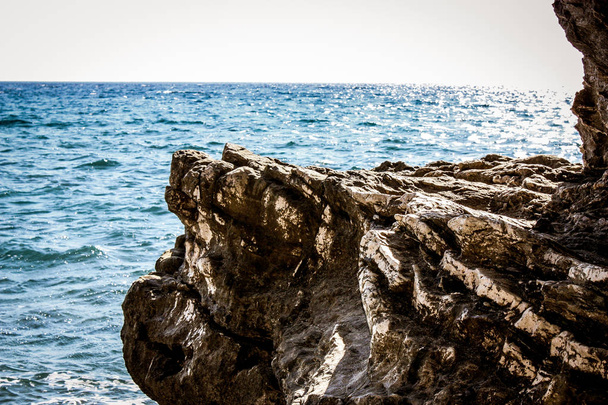 vista de la playa y la costa de la isla de Creta
 - Foto, imagen