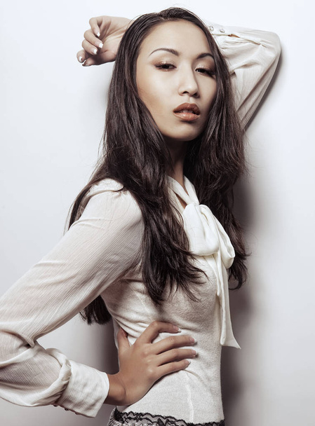 Beautiful young asian model  - Fotó, kép