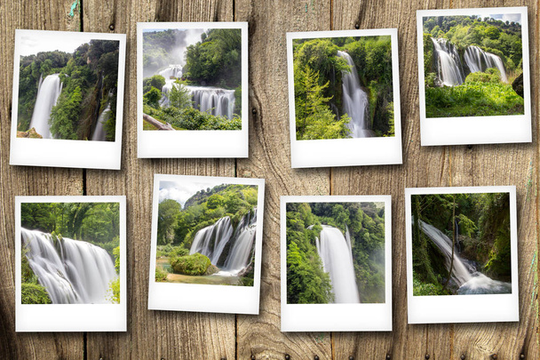 Polaroid водоспади на Marmore - Фото, зображення