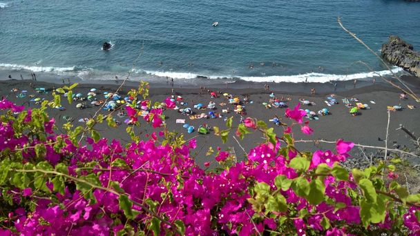 Puerto santiago op het Canarische eiland tenerife - Foto, afbeelding