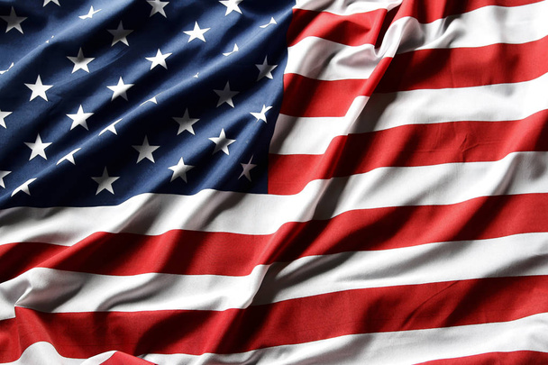 USA vlag detail - Foto, afbeelding