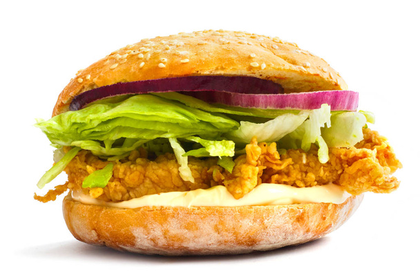 Classic Chicken Burger - Фото, изображение