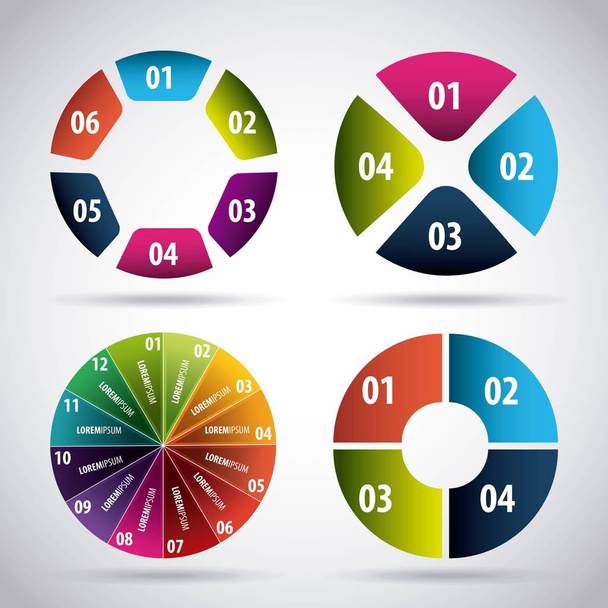 infographics statistics diagram - Vector, Image