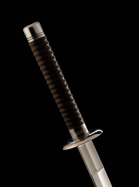 Samuraj miecz sztuki broni od starożytnej Japonii, katana. - Zdjęcie, obraz