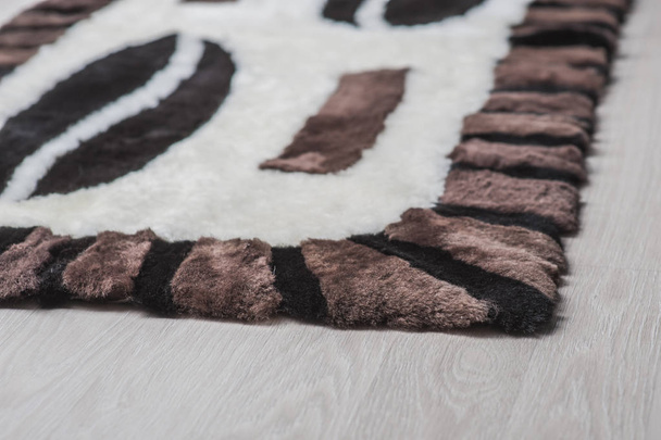 natural carpets made of wool on insulation - Foto, Bild