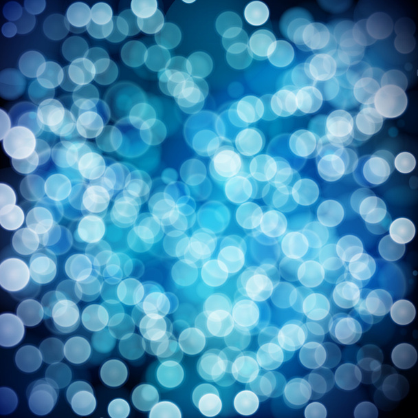 Fond bleu festif. Elégant fond abstrait avec bokeh
 - Vecteur, image