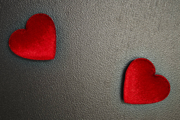 red heart Valentine's Day card - Fotó, kép