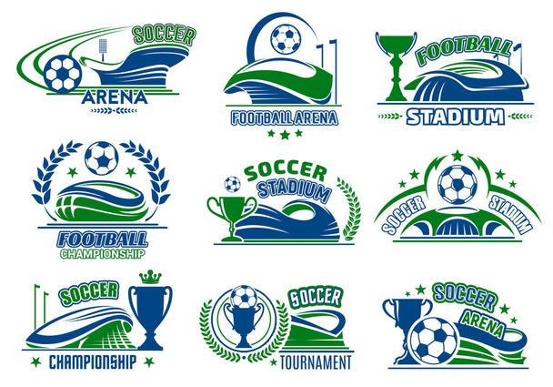 ベクトルのサッカーのスポーツのための分離されたサッカー アイコン - ベクター画像