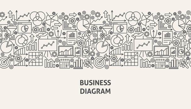 Business Diagram Banner Concept - Vector, Image