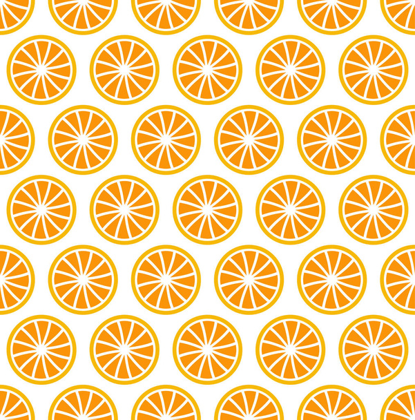 seamless pattern orange - Διάνυσμα, εικόνα