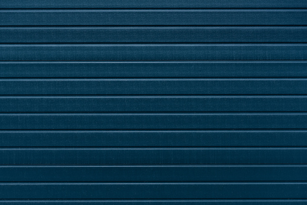 Blue wall panel industrial background - Photo, Image