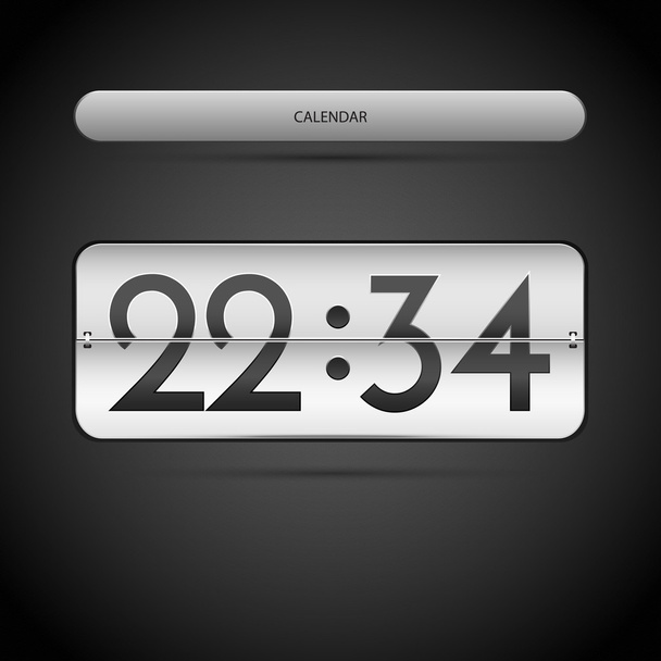 Countdown ounter. Vector illustration.  - Vector, Image