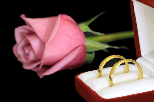Pair of wedding rings - Photo, Image