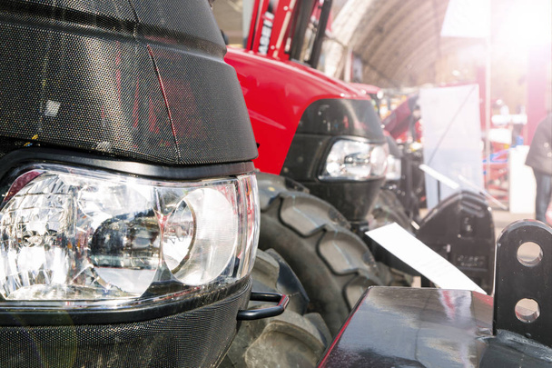 tractor headlight - Foto, Imagen