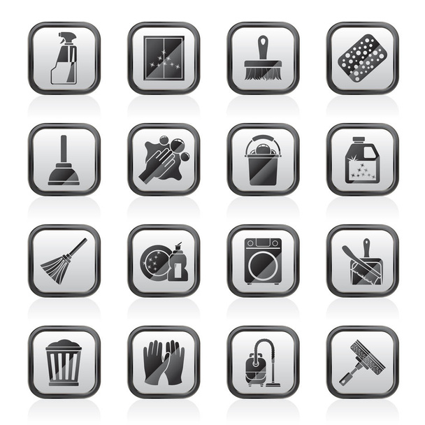 Cleaning and Hygiene icons  - vector icon set  - Διάνυσμα, εικόνα