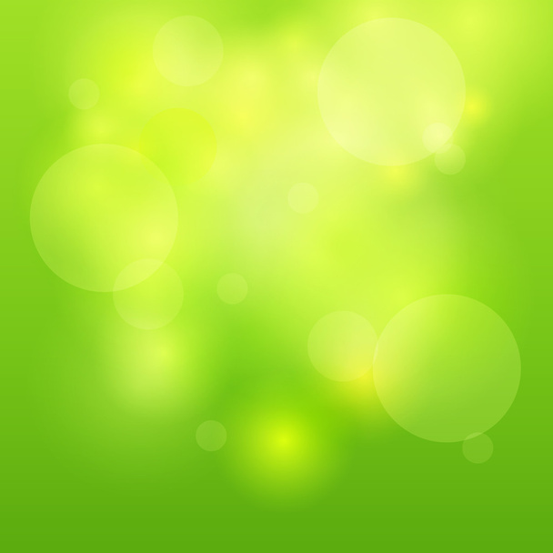Green abstract light background. Vector illustration - Vector, Image