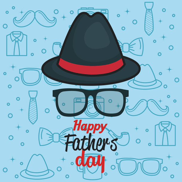 Boldog Apák napja design - Vektor, kép