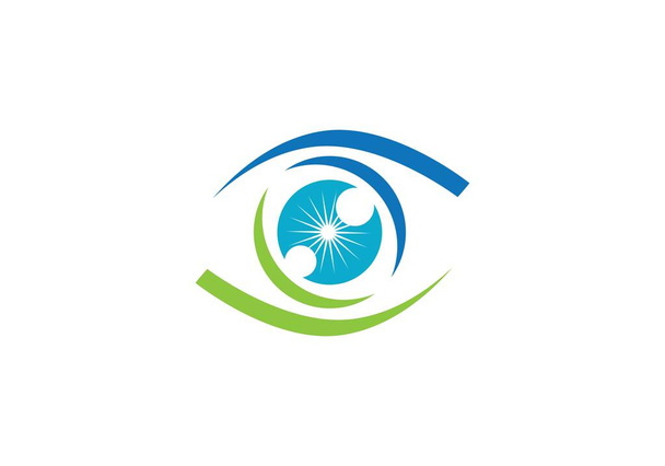  Eye Care vector logo design - Vector, Image