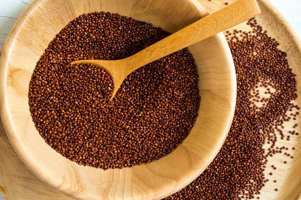 Red Quinoa vetőmag - Fotó, kép