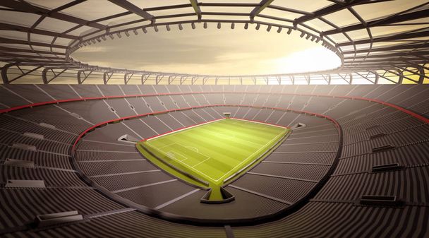 O estádio, o estádio imaginário é modelado e renderizado
. - Foto, Imagem