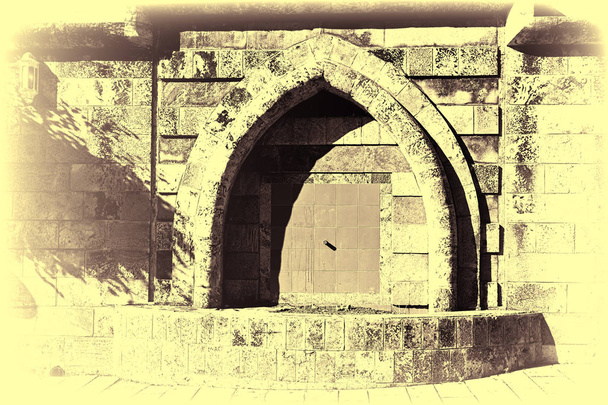 Питною фонтанчик в старому Акко  - Фото, зображення