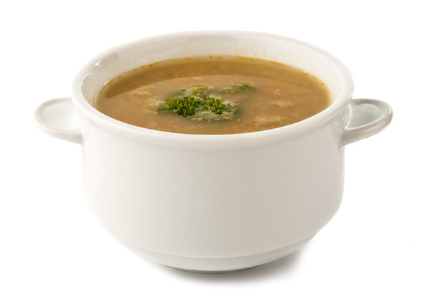 Суп изолирован
 - Фото, изображение