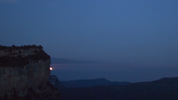 güzel tavatet dağ manzarası Timelapse - Video, Çekim
