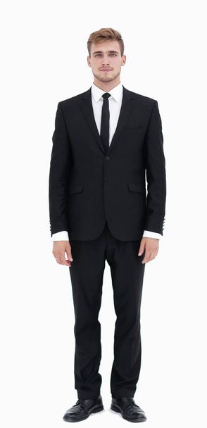 portrait in full length of serious young businessman. - Photo, Image