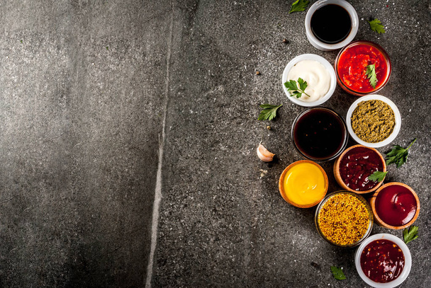 Set of different sauces - Photo, Image